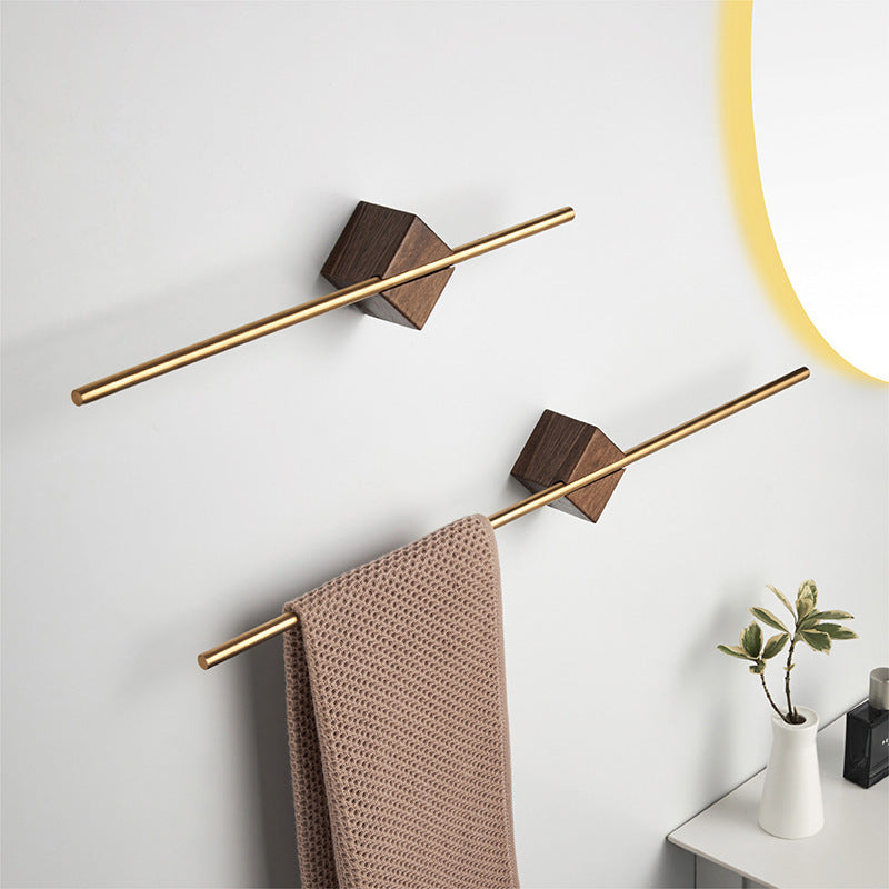 EasyHang Towel Bar: Punch Free Bathroom Towel Bar Rack
