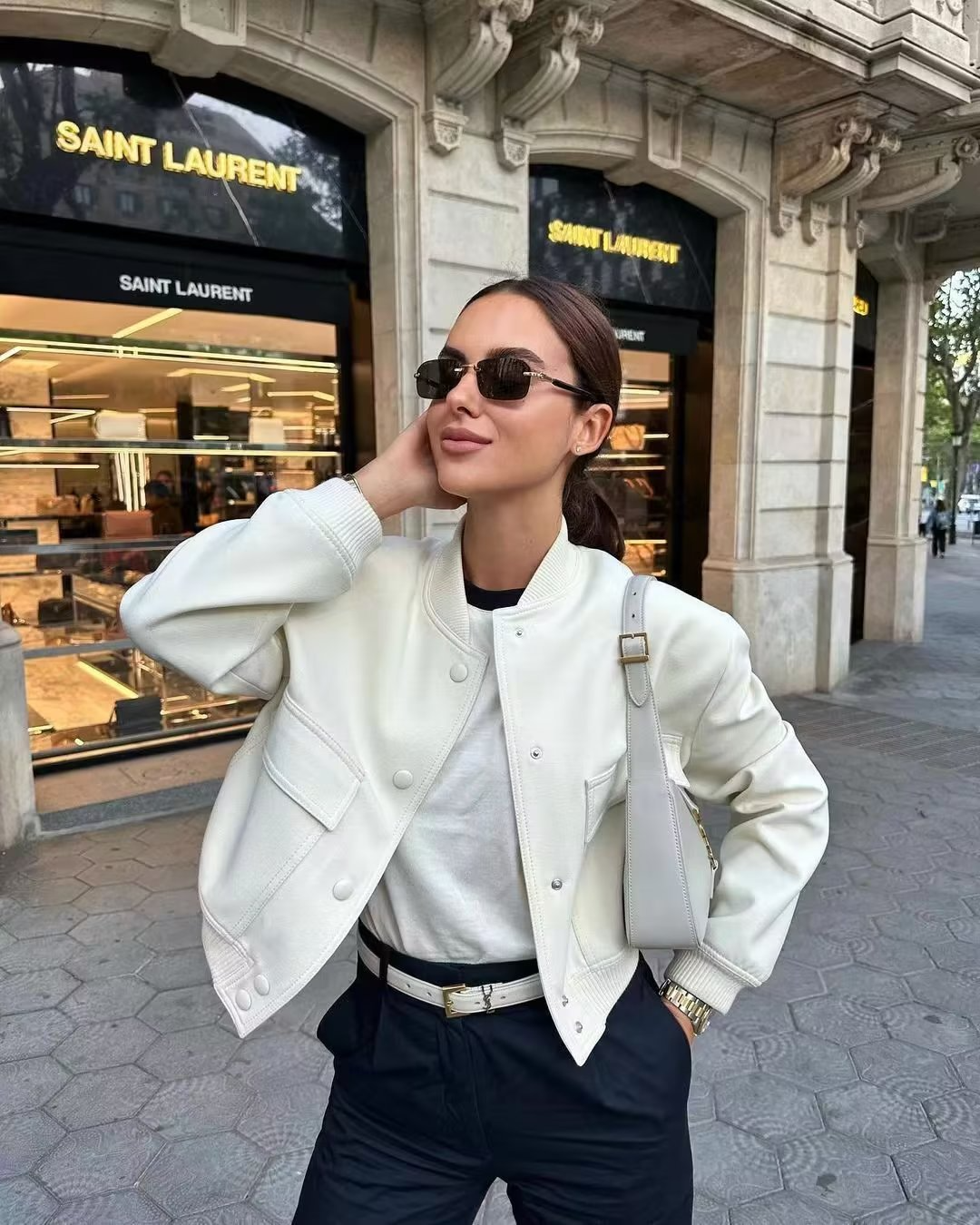 ChicCanvas: Women's Bomber Jacket