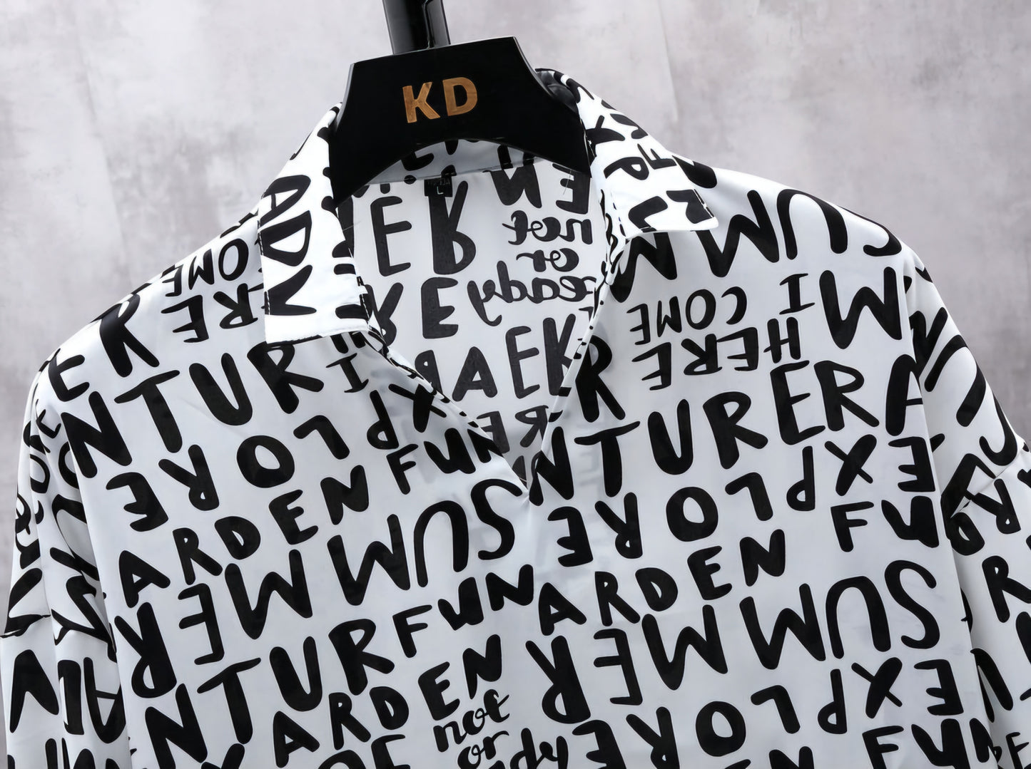 SwiftFit Set: Quick Dry Letter Print Shirt Short Set
