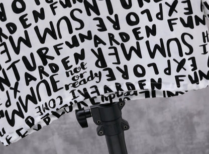 SwiftFit Set: Quick Dry Letter Print Shirt Short Set