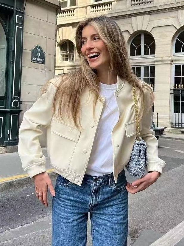 ChicCanvas: Women's Bomber Jacket