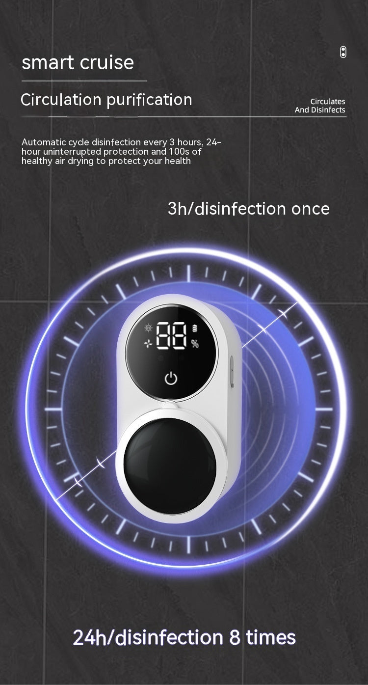 PureClean Pro: Electric Toothbrush Sterilizer