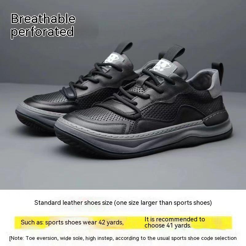 EliteSteps: Men's Genuine Leather Shoes