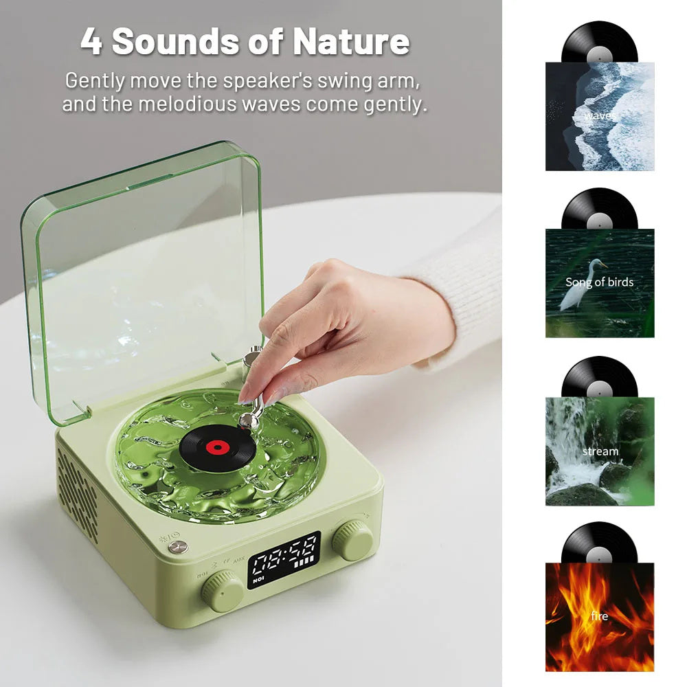RetroTunes: Mini Retro White Noise Bluetooth Speaker