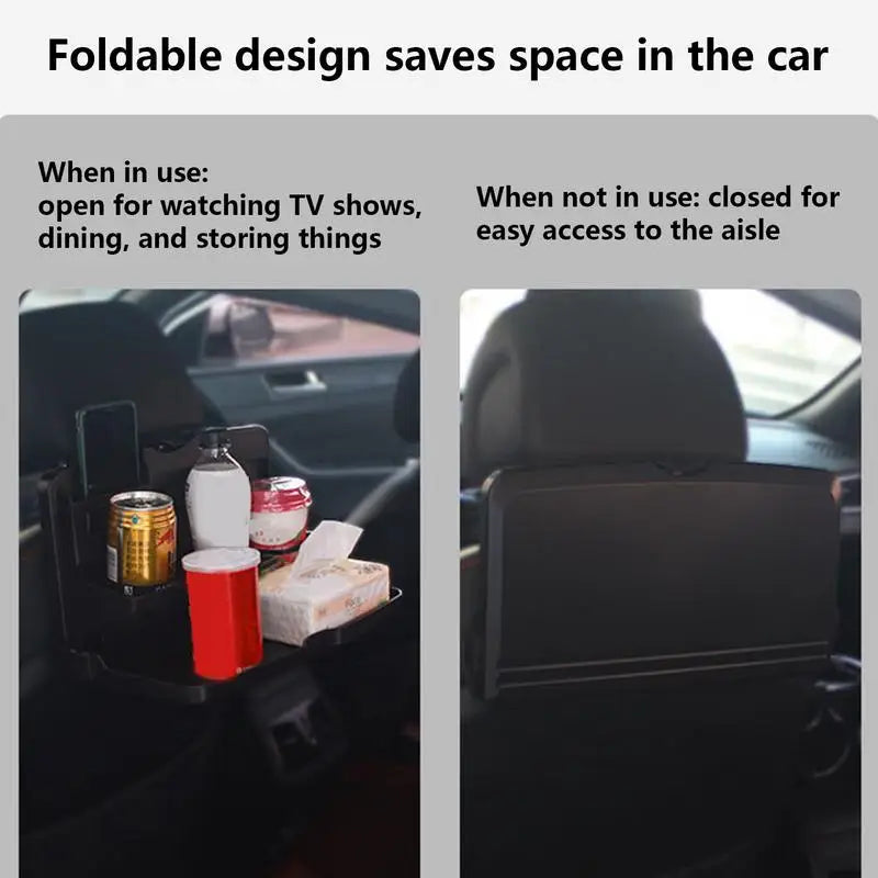 AutoEase: Car Backseat Foldable Table