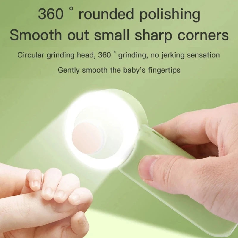 GlowClip: Luminous Newborn Electric Nail Clipper
