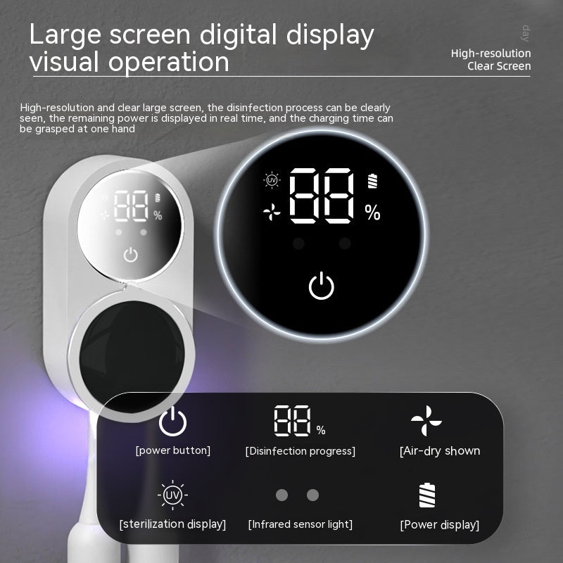 PureClean Pro: Electric Toothbrush Sterilizer