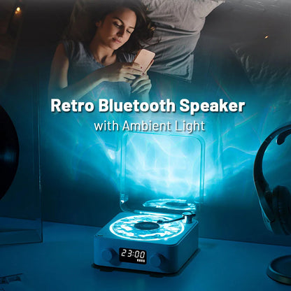 RetroTunes: Mini Retro White Noise Bluetooth Speaker