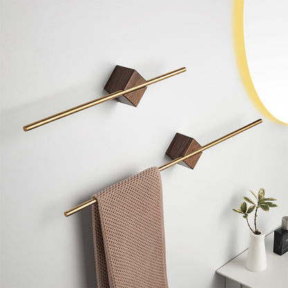 EasyHang Towel Bar: Punch Free Bathroom Towel Bar Rack
