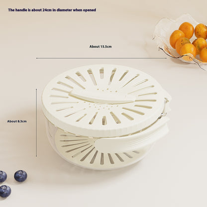 LuxiFresh: 2-in-1 Drain Basket & Container