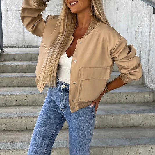 ChicCanvas: Women's Bomber Jacket