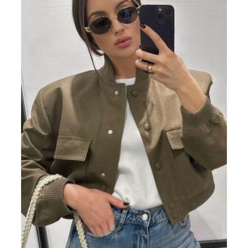 ChicCanvas: Women's Bomber Jacket