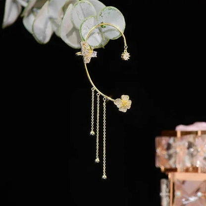 Butterfly Bliss: No Piercing Butterfly Earrings