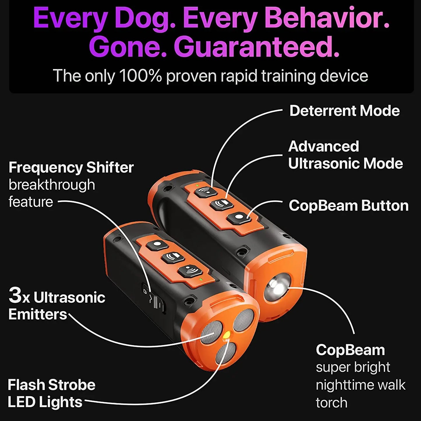 SonicTrainer: Pet Repeller Ultrasonic Training Device