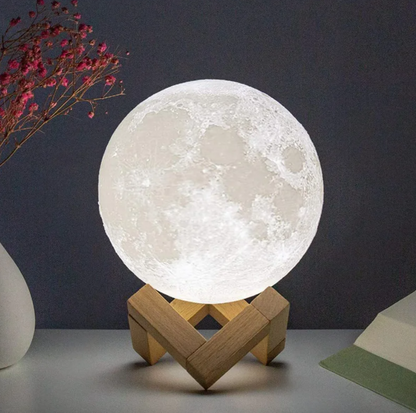 LunaGlow: Multi-Color Moon Lamp