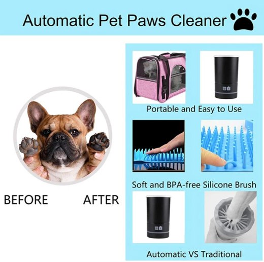 PawClean Pro: Automatic Pet Paw Cleaner
