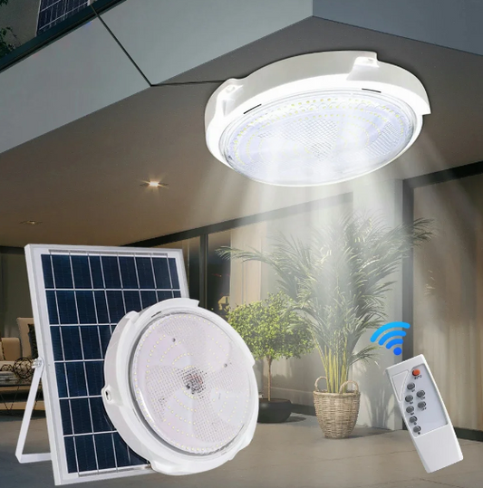 SolarGlow Light: LED Solar Ceiling Light