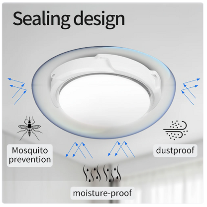 SolarGlow Light: LED Solar Ceiling Light