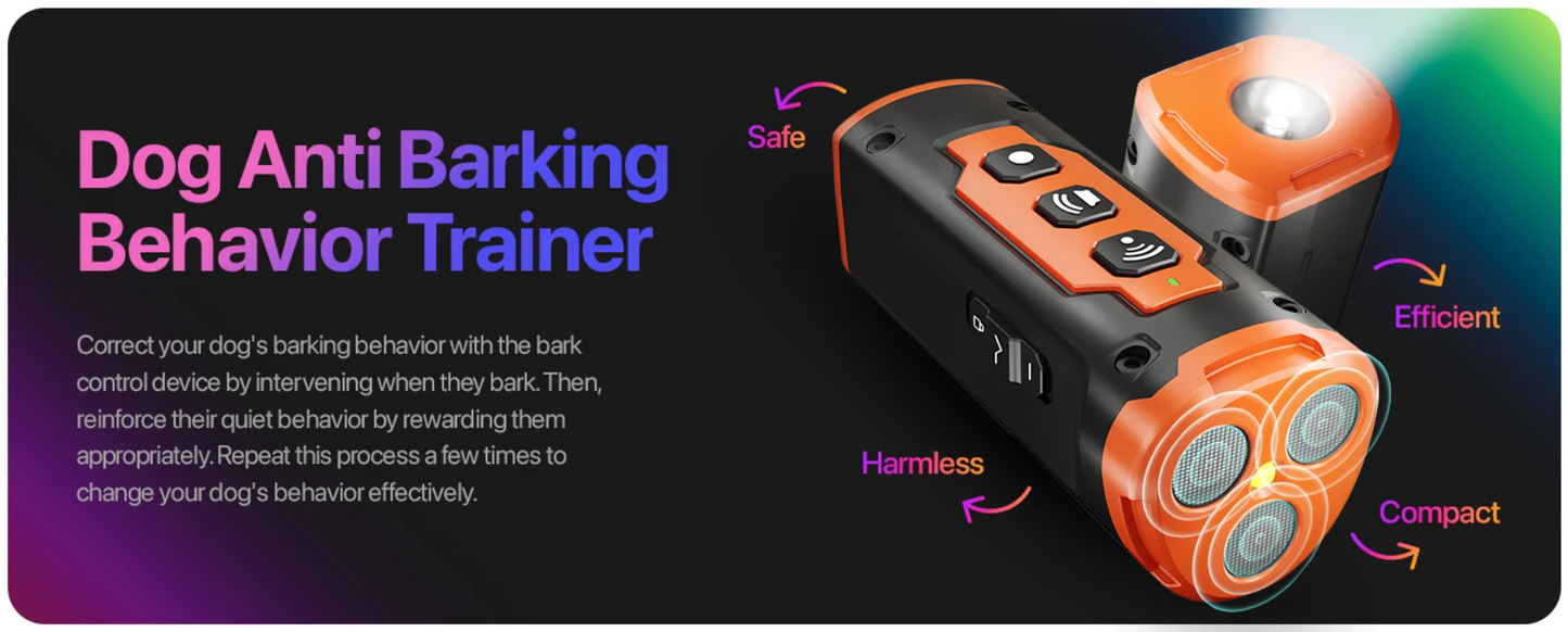 SonicTrainer: Pet Repeller Ultrasonic Training Device