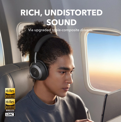 soundcore Space One Pro | FlexiCurve Over-Ear Headphone