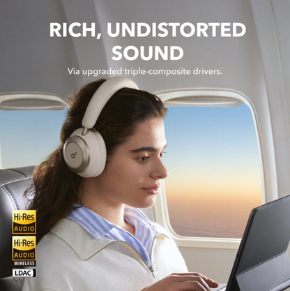 soundcore Space One Pro | FlexiCurve Over-Ear Headphone