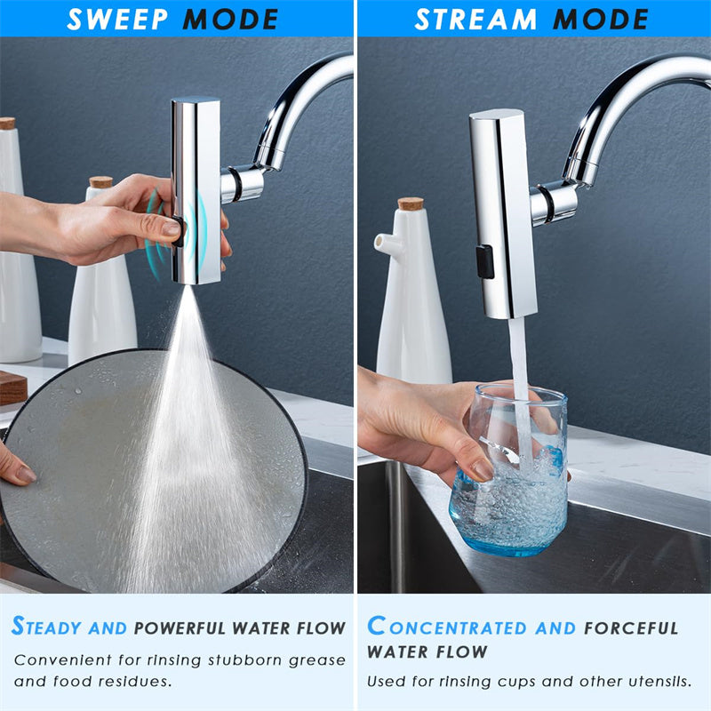 EliteFlow: 3-in-1 Kitchen Faucet