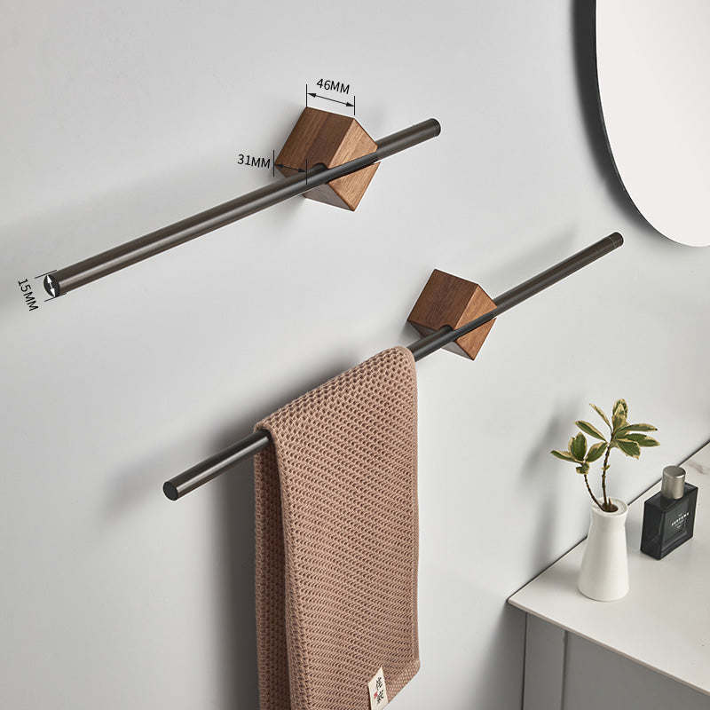 EasyHang Towel Bar: Punch Free Bathroom Towel Bar Rack