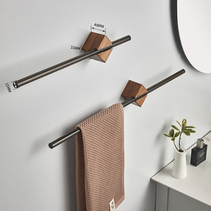 EasyHang Towel Bar: Punch Free Bathroom Towel Bar Rack