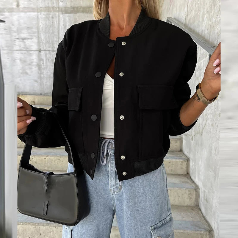 ChicCanvas: Women's Bomber Jacket