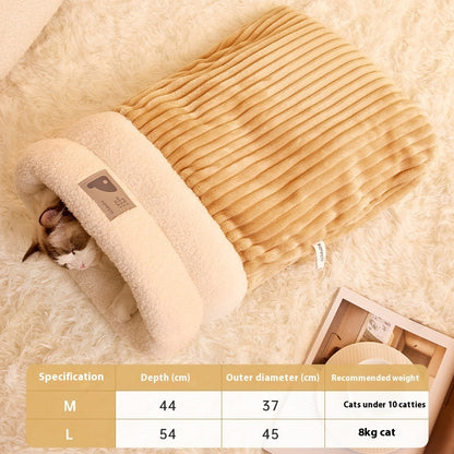 CozyPaws: Cat Sleeping Bag