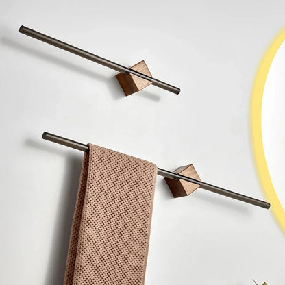 EasyHang Towel Bar: Punch Free Bathroom Towel Bar Rack