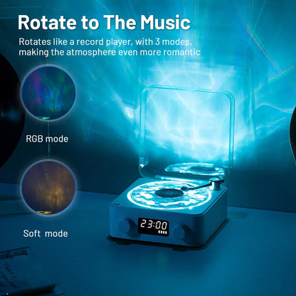 RetroTunes: Mini Retro White Noise Bluetooth Speaker