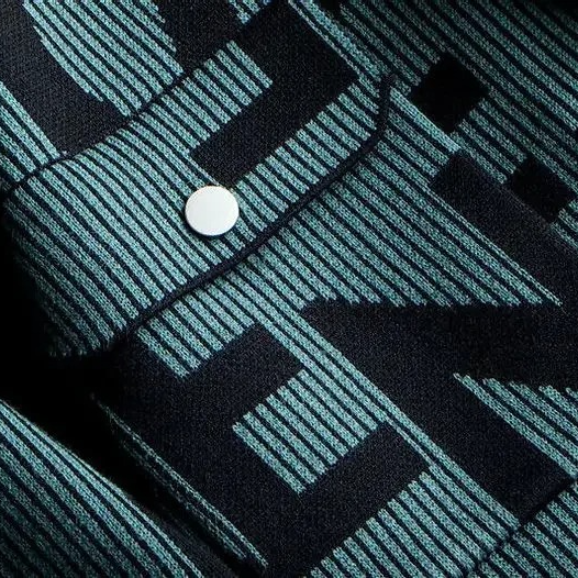 RetroVogue: Men's Vintage Knitted Cardigan