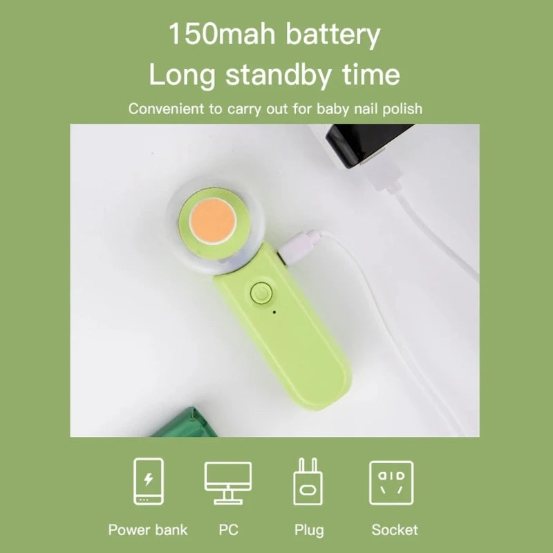 GlowClip: Luminous Newborn Electric Nail Clipper