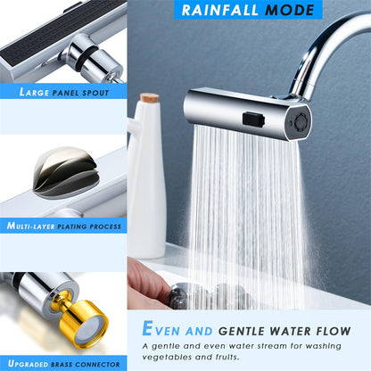 EliteFlow: 3-in-1 Kitchen Faucet
