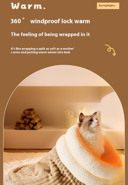 CozyPaws: Cat Sleeping Bag