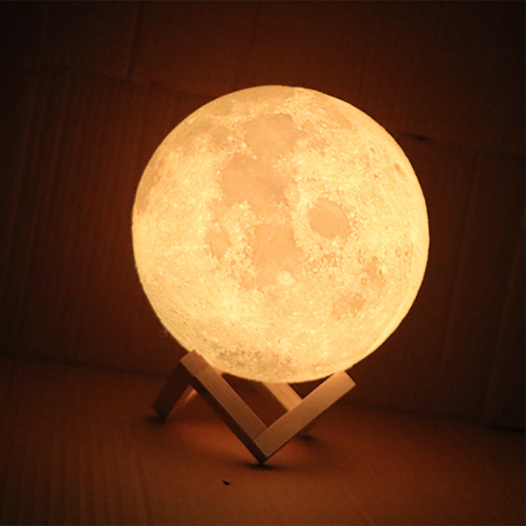 LunaGlow: Multi-Color Moon Lamp