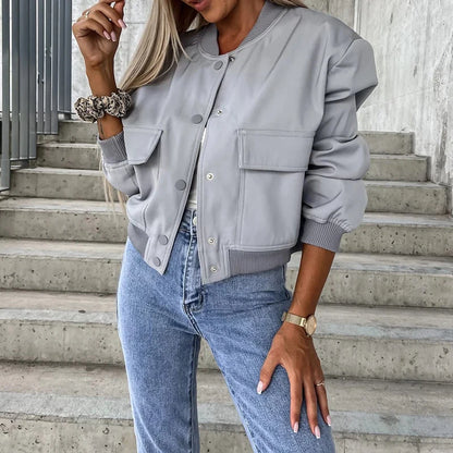 ChicCanvas: Women's Bomber Jacket