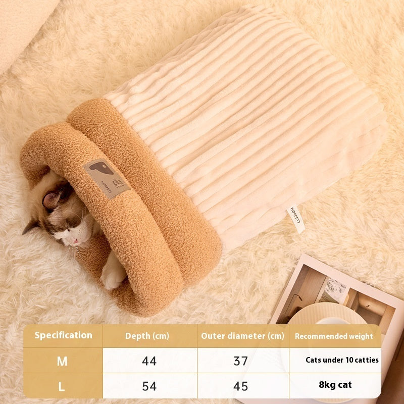 CozyPaws: Cat Sleeping Bag